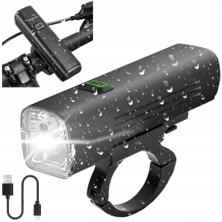 Svetelná baterka na bicykel 1200LM 4800mAh LED svetlo Výkonné svetlo na bicykel